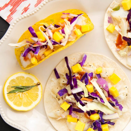 Image of Grilled Fish Soft Tacos